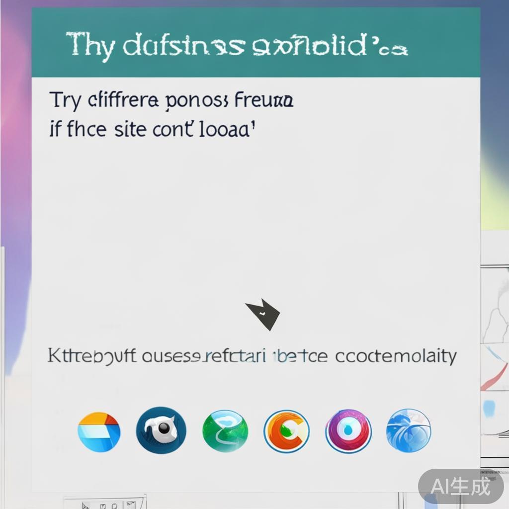 不同的浏览器兼容性不同。遇到打不开网站时，可以尝试