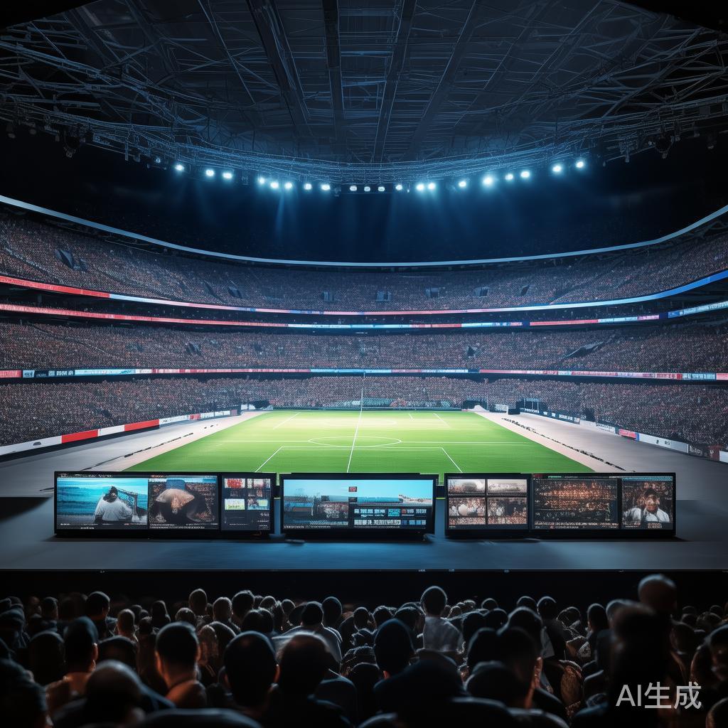 除了传统的比赛直播，平台还提供多角度、多视角的直播